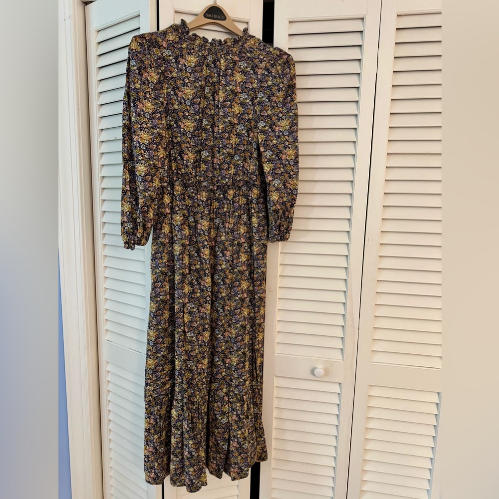 Universal Thread Multicolor Floral Long Sleeve Dress